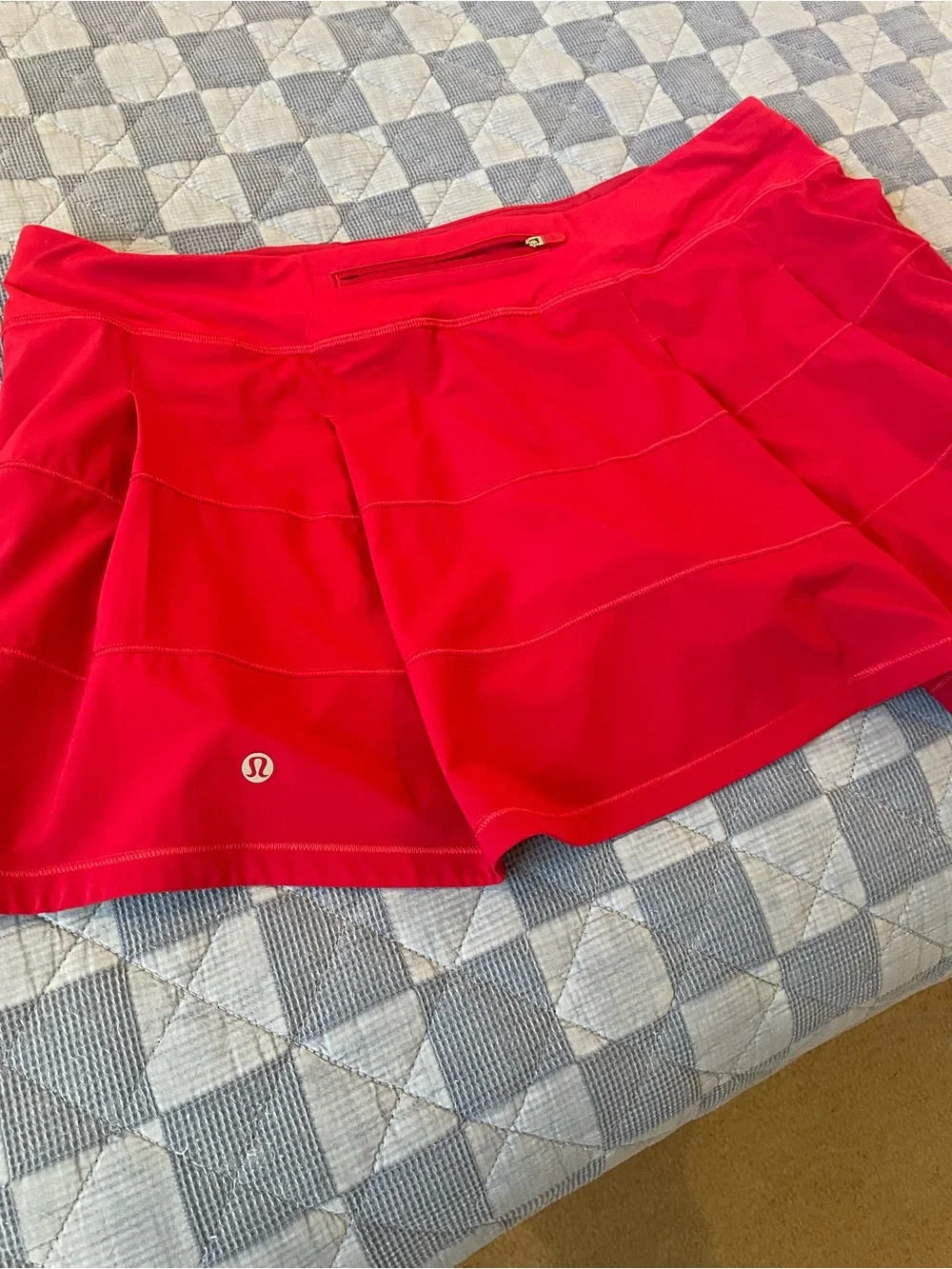 lululemon athletica Red Athletic Skirt. Hard to find size 16!